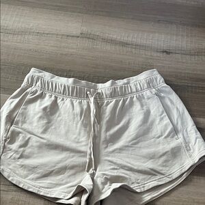 lululemon athletica Cream Athletic Shorts